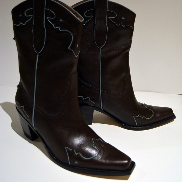 Sam Edelman - Cowboy Boots - Size 8 1/2 - Picture 2 of 7
